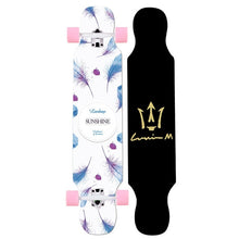 Load image into Gallery viewer, Ardea Skateboard longboard Adult Teenagers girl Russia Maple Natural Wood Retro fashion Flat-Plate Double Rocker skate boards