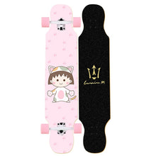 Load image into Gallery viewer, Ardea Skateboard longboard Adult Teenagers girl Russia Maple Natural Wood Retro fashion Flat-Plate Double Rocker skate boards