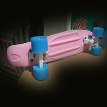 Load image into Gallery viewer, Pastel Mini 22" Skateboard Cruiser Penny Board Skate Board Retro Longboard Complete Plastic Scooer