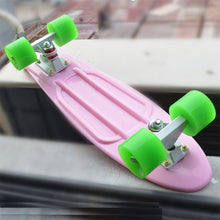 Load image into Gallery viewer, Mint Plastic Penny Board Mini Cruiser Skateboard 22" Retro Longboard No Assembly Required Complete Board