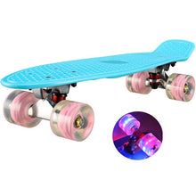Load image into Gallery viewer, Pastel Mini 22" Skateboard Cruiser Penny Board Skate Board Retro Longboard Complete Plastic Scooer