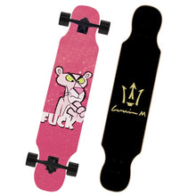 Load image into Gallery viewer, Ardea Skateboard longboard Adult Teenagers girl Russia Maple Natural Wood Retro fashion Flat-Plate Double Rocker skate boards