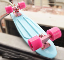Load image into Gallery viewer, Pastel Mini 22" Skateboard Cruiser Penny Board Skate Board Retro Longboard Complete Plastic Scooer