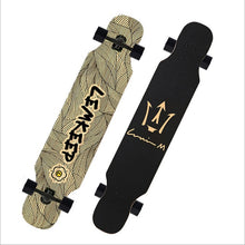 Load image into Gallery viewer, Ardea Skateboard longboard Adult Teenagers girl Russia Maple Natural Wood Retro fashion Flat-Plate Double Rocker skate boards
