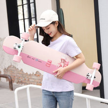 Load image into Gallery viewer, Ardea Skateboard longboard Adult Teenagers girl Russia Maple Natural Wood Retro fashion Flat-Plate Double Rocker skate boards
