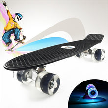 Load image into Gallery viewer, Colorful 22" Mini Skate Penny Board For Kids Plastic Fishboard Cruiser Completed Graphic Retro Banana Skateboard Patins
