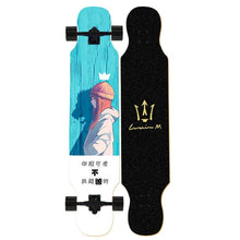 Load image into Gallery viewer, Ardea Skateboard longboard Adult Teenagers girl Russia Maple Natural Wood Retro fashion Flat-Plate Double Rocker skate boards
