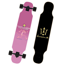 Load image into Gallery viewer, Ardea Skateboard longboard Adult Teenagers girl Russia Maple Natural Wood Retro fashion Flat-Plate Double Rocker skate boards
