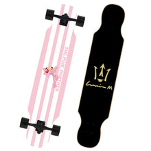 Load image into Gallery viewer, Ardea Skateboard longboard Adult Teenagers girl Russia Maple Natural Wood Retro fashion Flat-Plate Double Rocker skate boards
