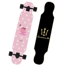 Load image into Gallery viewer, Ardea Skateboard longboard Adult Teenagers girl Russia Maple Natural Wood Retro fashion Flat-Plate Double Rocker skate boards

